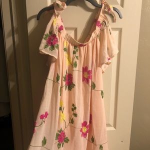 Embroidered Floral Dress
